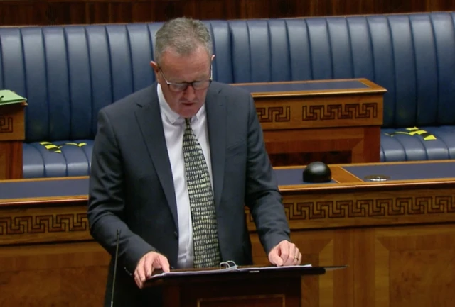 Finance Minister Conor Murphy