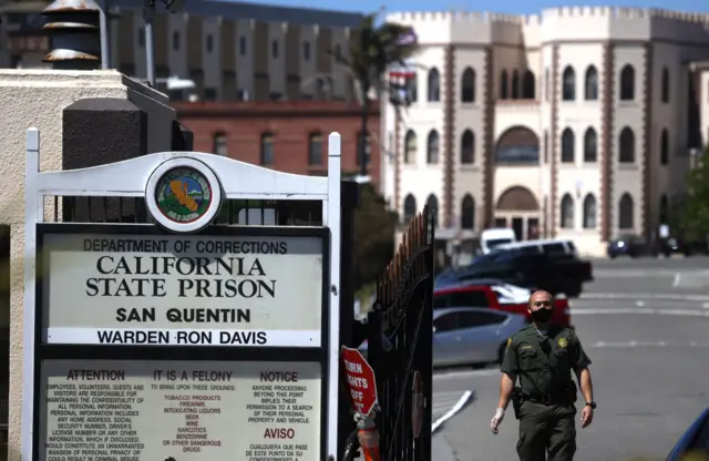 San Quentin prison is the worst affected detention centre in California