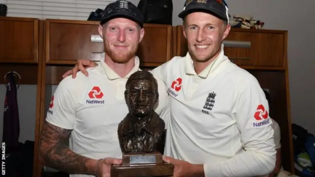 Ben Stokes (left) is standing in as captain for Joe Root (right), who is on paternity leave