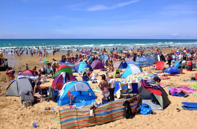 Beach in Cornwall