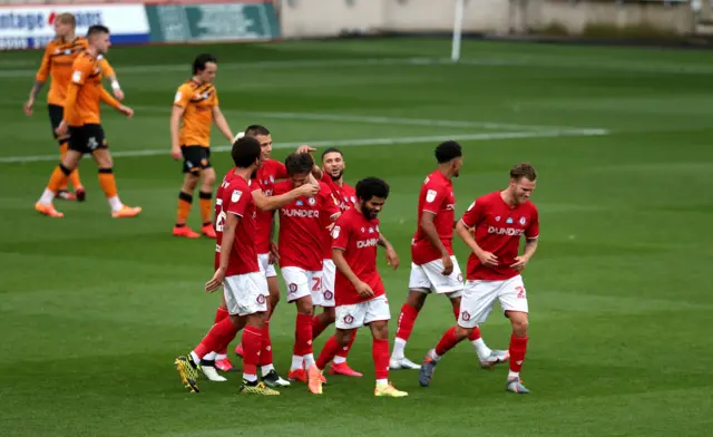 Bristol City celebrate