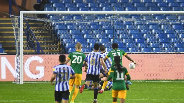 Scott Sinclair scores for Sheffield Wednesday