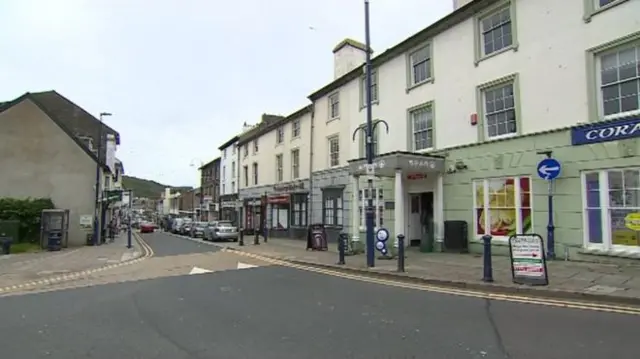 canol tref Aberystwyth