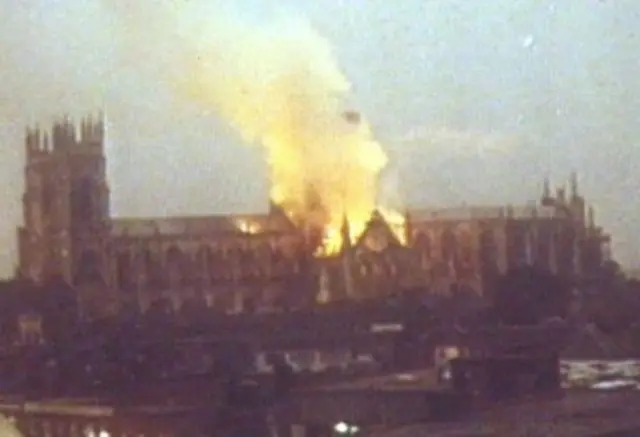 Minster fire