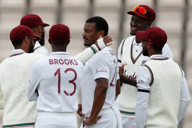 West Indies players