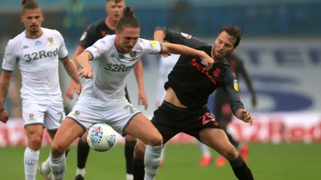 Luke Ayling and Nick Powell