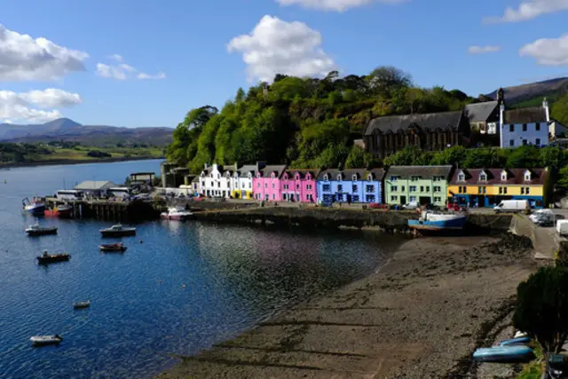 Houses in Portree, Isle of Skye