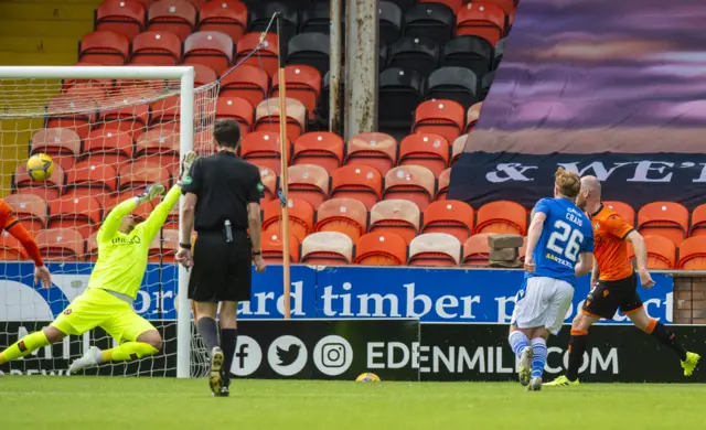 Liam Craig's fine finish levelled things at Tannadice