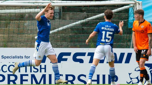 Liam Craig cracked in a stunning equaliser for St Johnstone