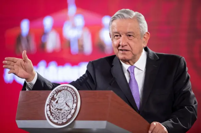 Mexican president, Andres Manuel Lopez Obrador