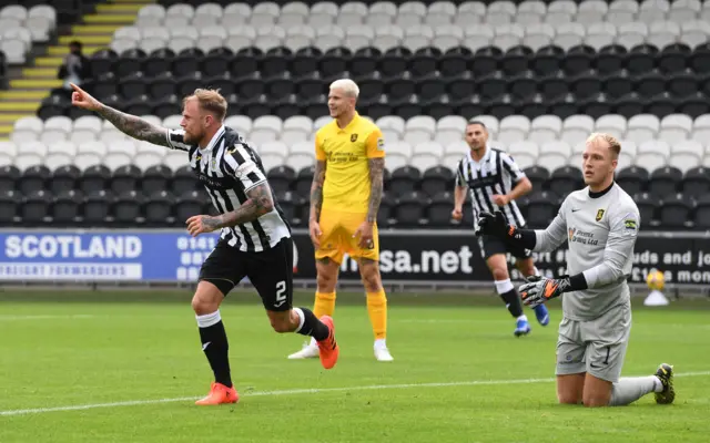 Richard Tait celebrates