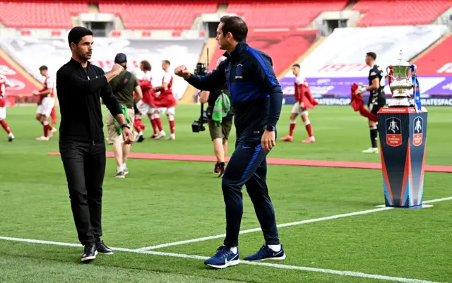 Arteta and Lampard