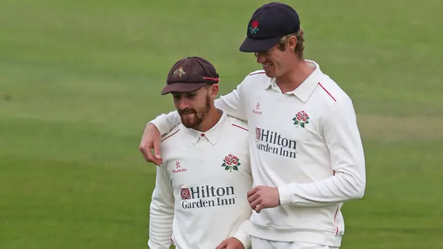 Lancashire celebrate