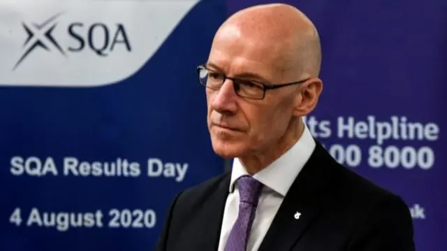 Education Secretary John Swinney will make a statement on Tuesday