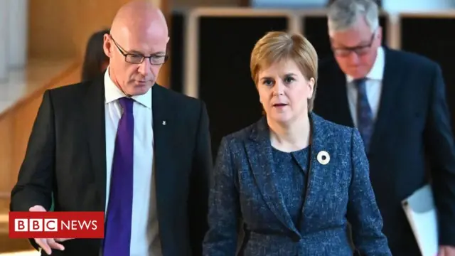 John Swinney and Nicola Sturgeon