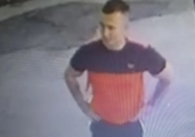 CCTV image of suspect