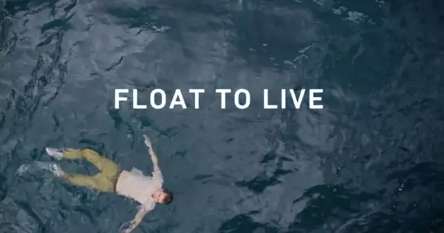 Still from the RNLI's Float to Live safety film