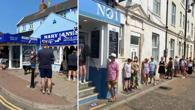 Cromer fish and chip shops