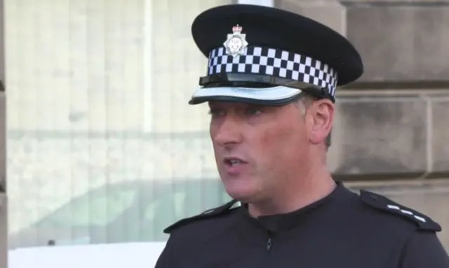 British Transport Police's Chief Inspector Brian McAleese