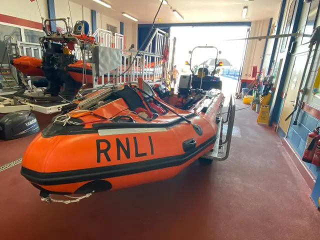 Clacton's D class inshore lifeboat