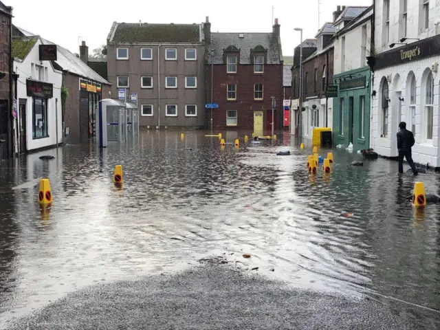 Floods in Stonehaven