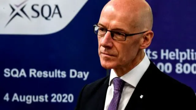 John Swinney is facing a vote of no confidence