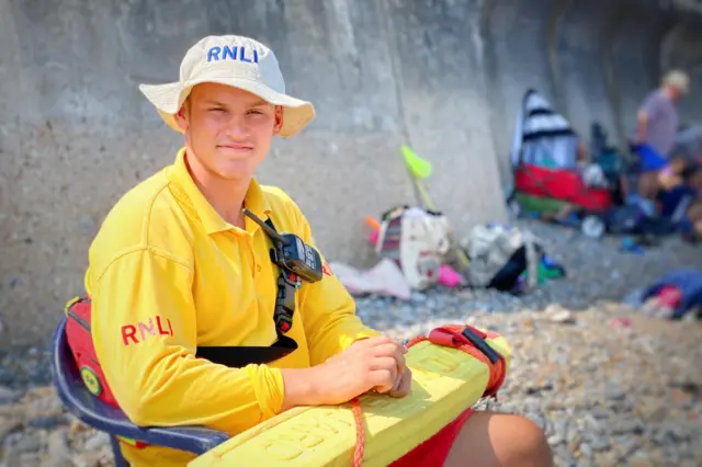 Rob Riches, Cromer lifeguard