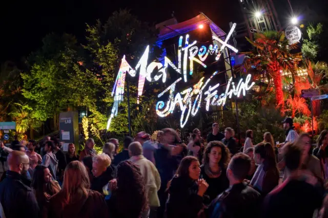 The Montreaux Jazz Festival, cancelled this year, normally attracts 200,000 people