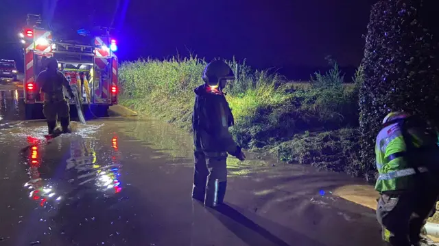 Flooding in Sambrook