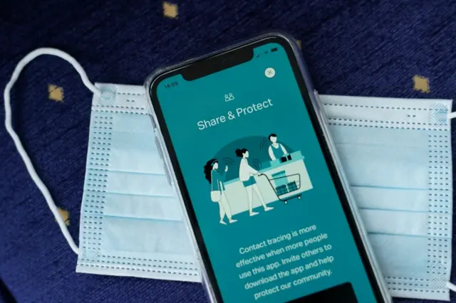 The StopCOVID NI app forms part of the virus tracing system