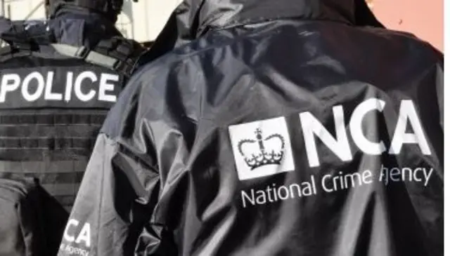 National Crime Agency officers