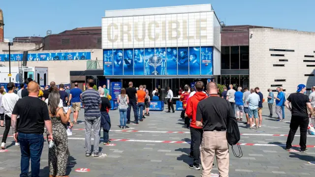 Fans at the Crucible