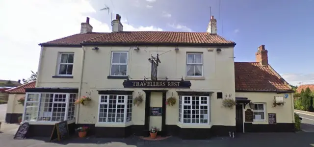 Traveller's Rest pub, Long Riston