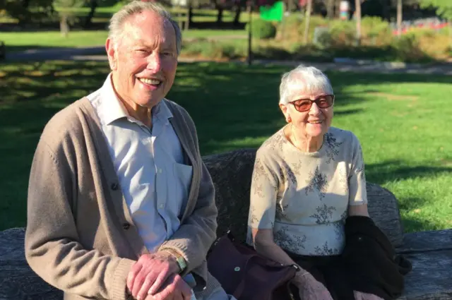 Martin and Gwen, grandparents of Tom Brada