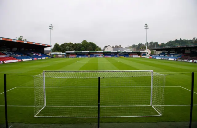 Ross County's pitch