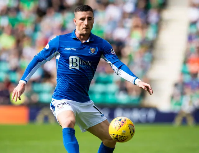 St Johnstone's Michael O'Halloran