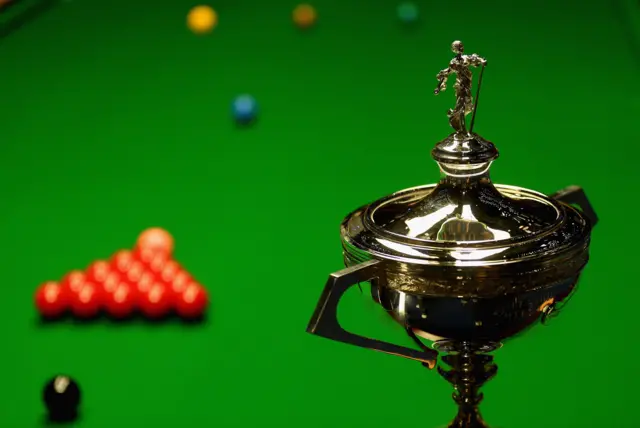 World snooker trophy