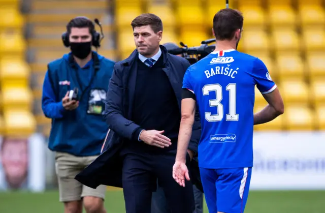 Rangers manager Steven Gerrard