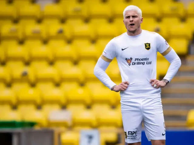 Livingston striker Lyndon Dykes