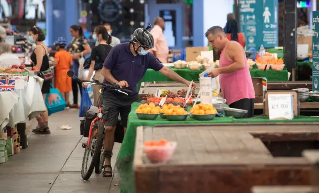 Market in Leicester