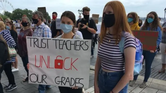 Students protesting