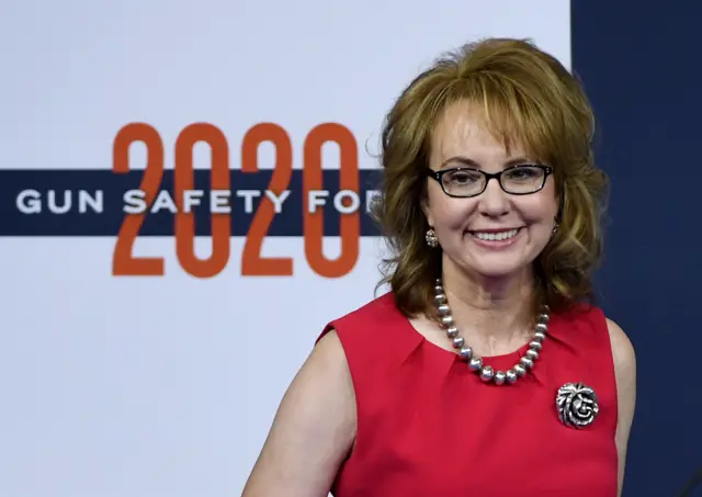 Former congresswoman Gabby Giffords