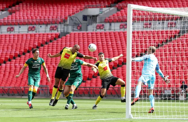 Connor Hall scores Harrogate's second