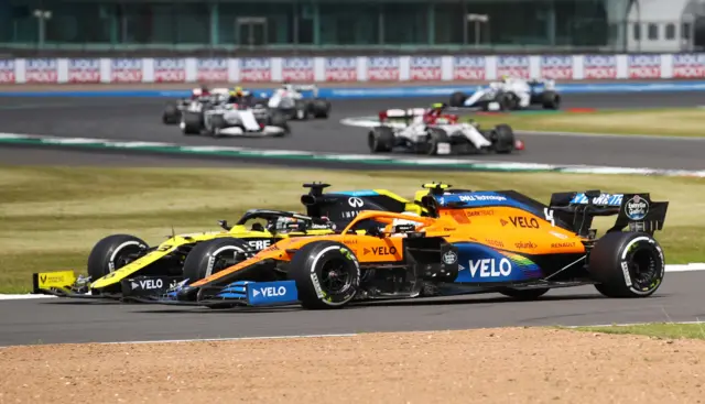 Lando Norris and Daniel Ricciardo