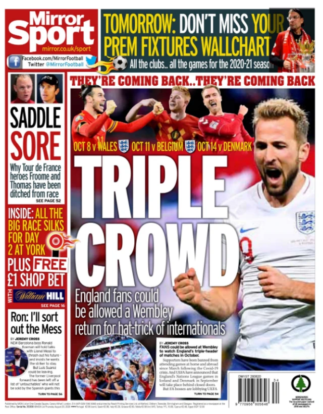 Mirror back page