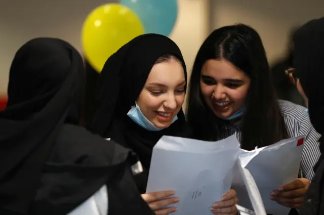 Results day at Ark Academy in London