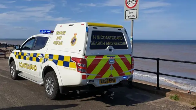 Coastguard vehicle