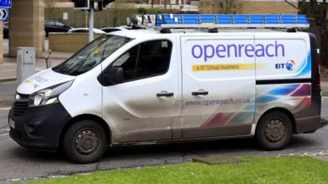 BT Openreach van