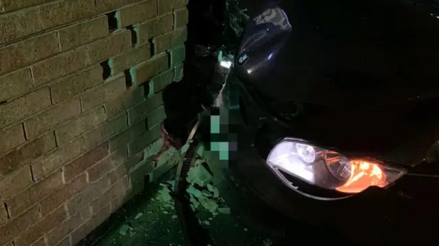 Driver crashes into house in Sandiacre, Derbyshire