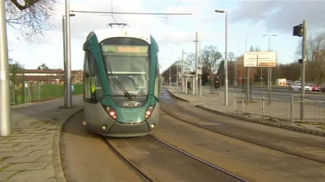 Nottingham tram